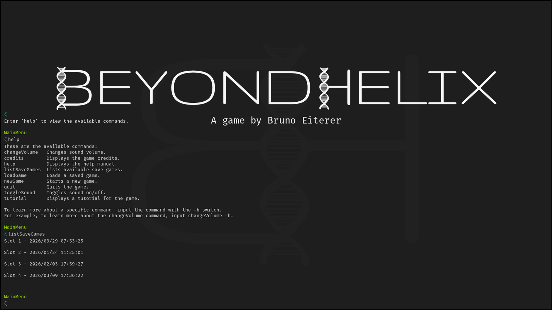 BeyondHelix Gameplay Screenshot 1